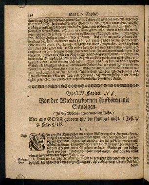 146-159, Das LIV. Capitel