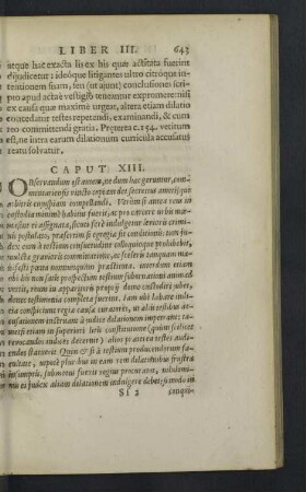 Caput XIII. - XXII.