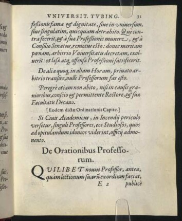 [IV.] De Orationibus Professorum.