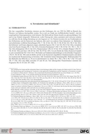 6. Terrakotten und Kleinfunde