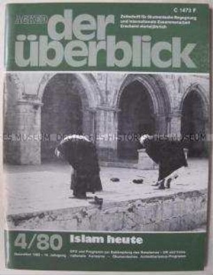 Kirchliche Quartalszeitschrift u.a. über den Islam - Sachkonvolut