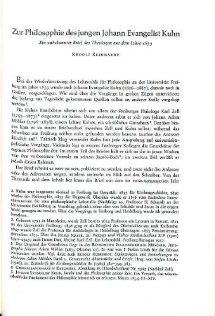 355-358 Zur Philosophie des jungen Johann Evangelist Kuhn