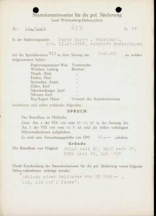 Mayer, Eugen