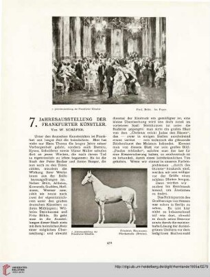 10: 7. Jahresausstellung der Frankfurter Künstler