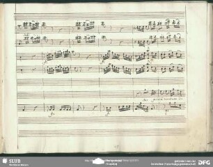 Aria: "Se pietà vantate in petto" in A-Dur (Fortsetzung)
