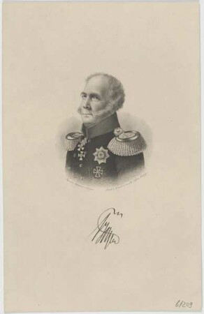 Bildnis des Hermann von Boyen