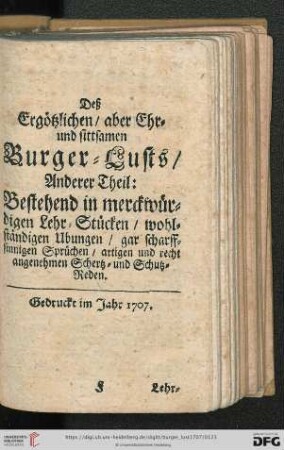 Anderer Theil