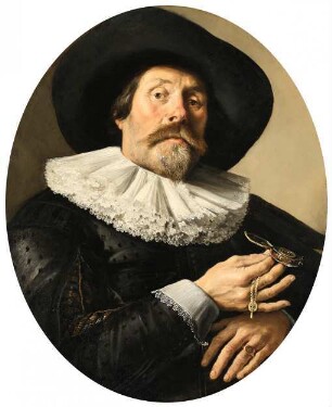 Bildnis eines Mannes mit Uhr