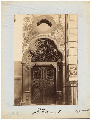 Portal Händelstraße 9, Berlin: Ansicht
