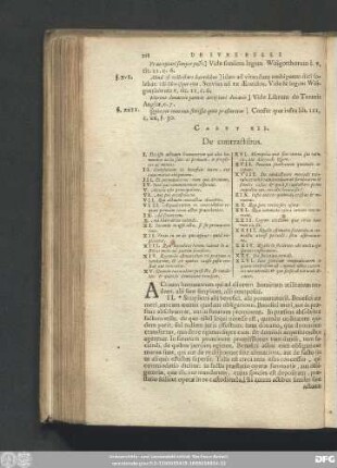 Caput XII. De contractibus.