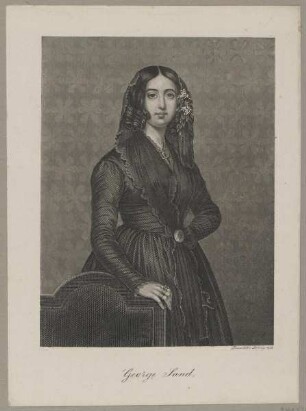 Bildnis des George Sand