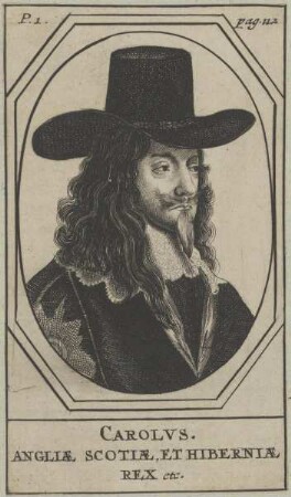 Bildnis von Carolvs I., König von England