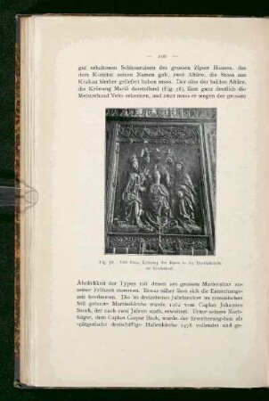 Fig. 58. Veit Stoss, Krönung der Maria in der Martinskirche zu Kirchdrauf.