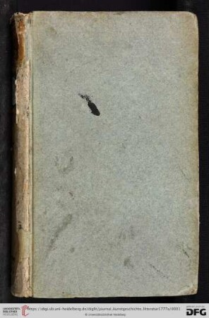 5: Journal zur Kunstgeschichte und zur allgemeinen Litteratur