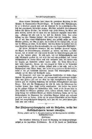 Das Fürsorgeerziehungsgesetz und die Aufgaben, welche der Volksschullehrerin daraus erwachsen : Vortrag, gehalten auf der 2. Generalversammlung des Provinzialvereins rheinischer Volksschullehrerinnen ; (Fortsetzung)