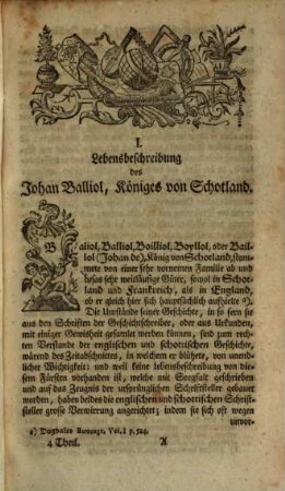 Samlung von merkwürdigen Lebensbeschreibungen, 4