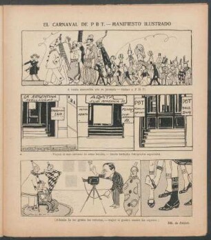 El carnaval de PBT - Manifesto ilustrado