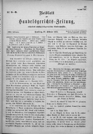 No. 8-9. 27. Februar 1875