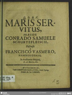 Maris Servitus