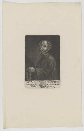 Bildnis des Peter Mendel