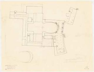 Stadttheater, Gelsenkirchen: Grundriss 1:500