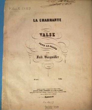 La charmante : valse pour le piano
