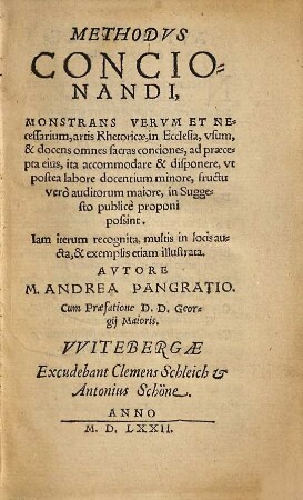 Methodus concionandi