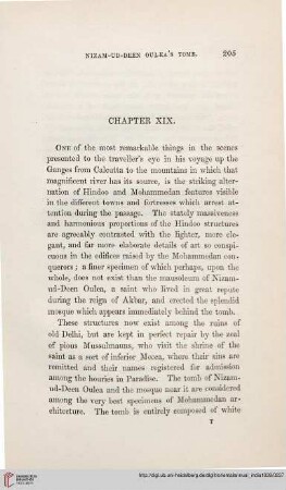 Chapter XIX: Nizam-d-Deen Oulea’s Tomb – Mohammedan Devotees
