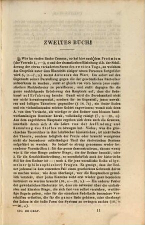 De oratore, 2. 2. Buch