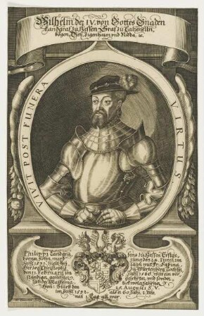 Bildnis des Wilhelm IV. Landgraf zu Hessen