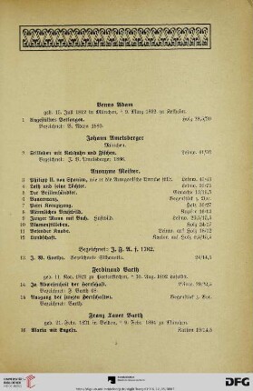 [Nachlaß-Gemäldesammlung] (Nr. 1-229)