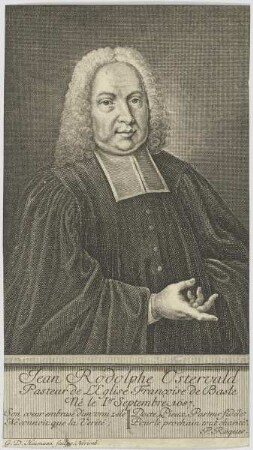 Bildnis des Jean Rodolphe Ostervald