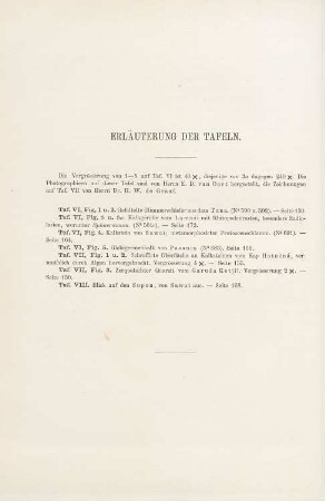 Erläuterung der Tafeln