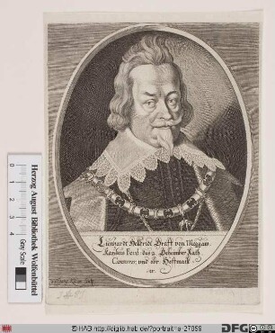 Bildnis Leonhard Helfried Frhr. von Meggau (1626 Graf)