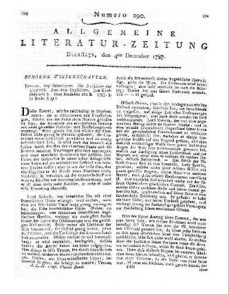 Berlepsch, E. v.: Sammlung kleiner Schriften und Poesien. Göttingen: Dieterich 1787