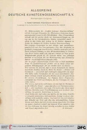 Allgemeine deutsche Kunstgenossenschaft e. V. (Nr. 413-538)