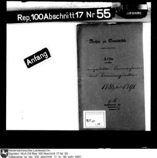 Anstellung der Kammerherren und Kammerjunker