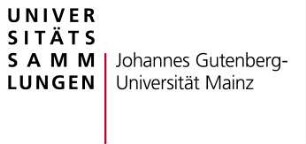 Sammlungen der Johannes Gutenberg-Universität Mainz