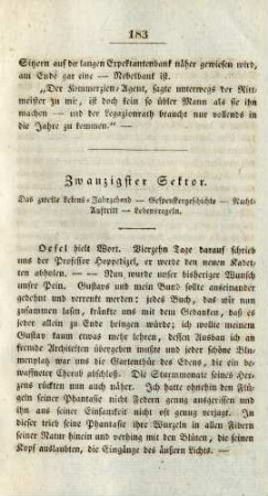 Zwanzigster Sektor