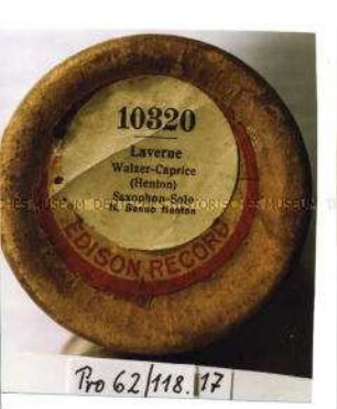 Edison Record-Walze