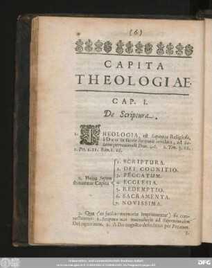 Cap. I. De Scriptura.