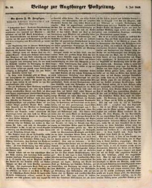 Augsburger Postzeitung. 1849, 7 - 12