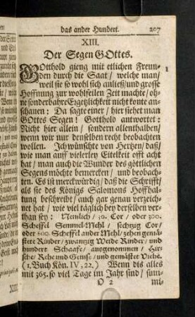 207-219, XIII. Der Segen Gottes - XVII. Die Schul-Knaben