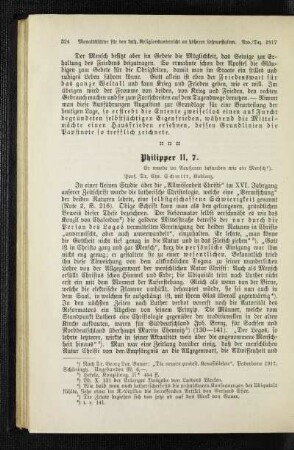 Philipper II, 7 : er wurde im Aeußeren befunden wie ein Mensch