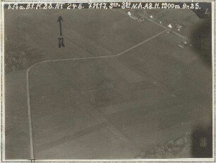 Landschaft unmittelbar nördlich Schloss Karlsfeld (1200 m)