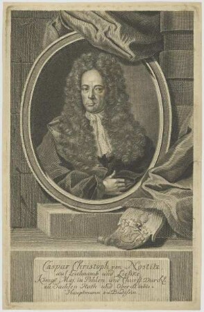 Bildnis des Caspar Christoph von Nostitz