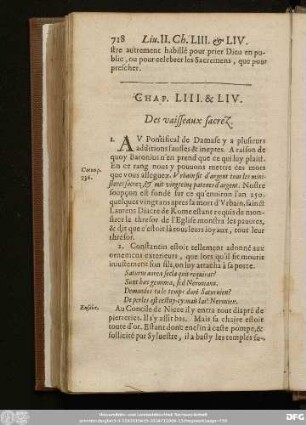 Chap. LIII. & LIV. Des vaisseaux sacrez.