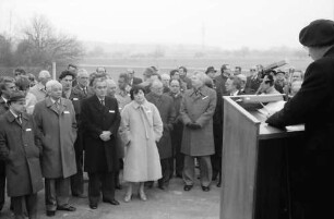 Wintersdorf: Ansprachen: Bundesbahnpräsident DB Karlsruhe: Bubel