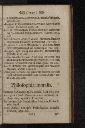 Philosophia moralis.