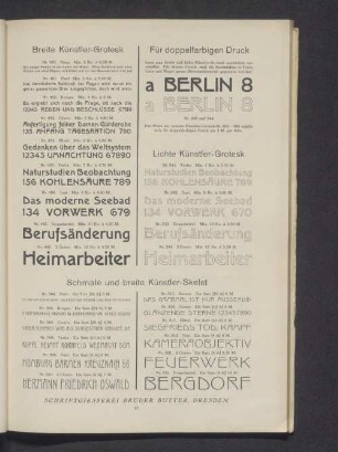 Breite Künstler-Grotesk